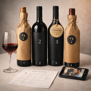 DESAFIO Fechado Víssel: Kit Degustação com 4 vinhos e experiência guiada