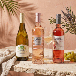 Kit Trio Frescor Elegante: Brancos e Rosés (França e Chile)